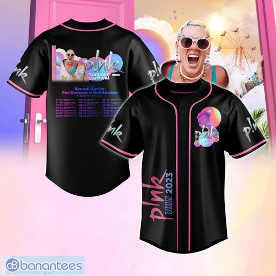 Discover P!nk Summer Carnival 2023 Baseball Jersey