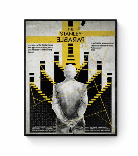 Discover The Stanley Parable Ultra Deluxe Premium Matte Vertical Poster