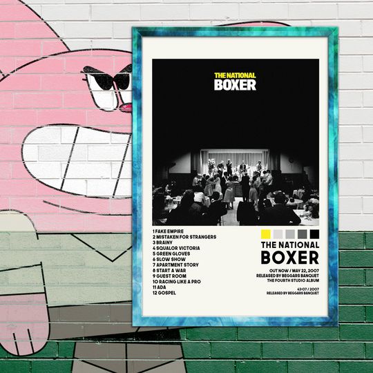 Discover The National Posters / Boxer Poster