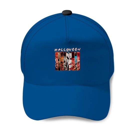 Discover Halloween Squad Vintage Horror Movies Baseball Cap