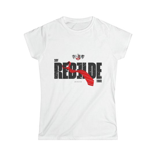 Discover Soy Rebelde World Tour T-shirt