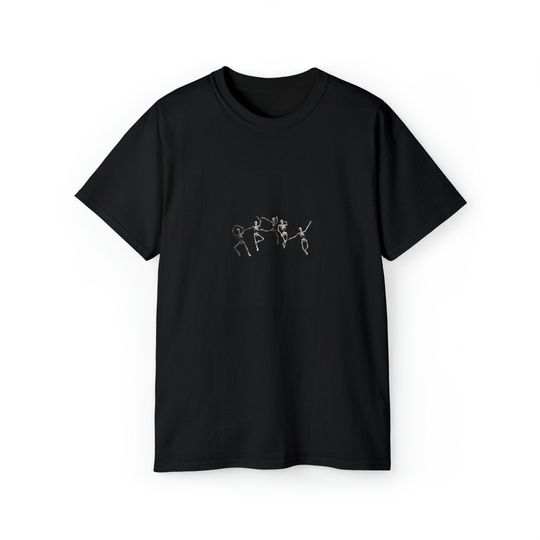 Discover Dancing Skeleton Unisex Ultra Cotton Tee