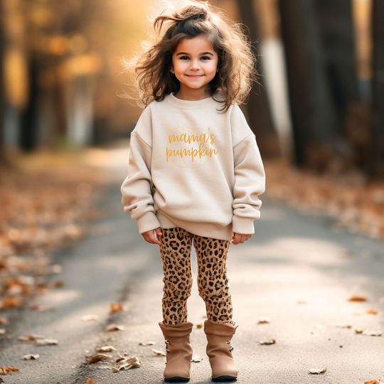 Discover Mama's pumpkin sweatshirt, Mommy and Me Fall Halloween Sweatshirt, Mom and Baby Matching Shirts, Pumpkin Toddler Sweatshirt