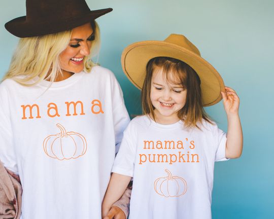 Discover Pumpkin Sweatshirt for Mom and Baby - Matching Outfit
