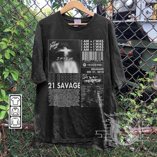 Discover 21 Savage Rap Shirt, I Am Greater Than I Was Tshirt