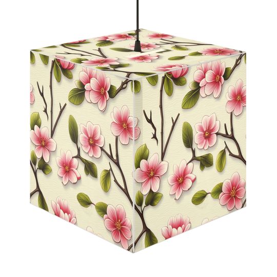 Discover Delicate Blossoms Light Cube Lamp