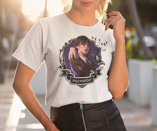 Discover Wednesday Addams Scary Holiday Movie Shirt