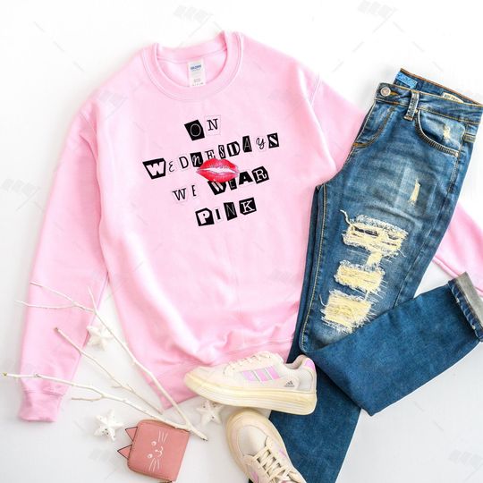 Discover Wednesdays we wear PINK Sweatshirt