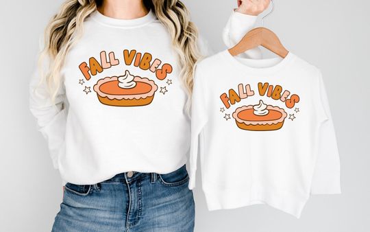 Discover Matching Mommy and Me Fall Sweatshirt Set