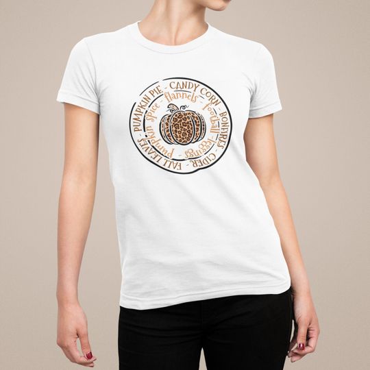 Discover Pumpkin pie, Candy Corn, Bonfires, Cider, Fall Leaves, pumpkin spice, Lettings, Football Graphic T-shirts for Women & Men Sm thru 4X