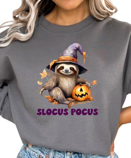 Discover Funny Sloth Halloween Sweatshirt - Sloth Costume Wear
