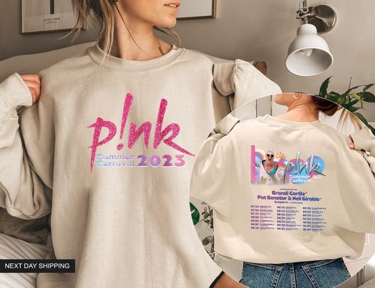 Discover P!nk Summer Carnival 2023 Sweatshirt Concert Apparel Trustfall Album
