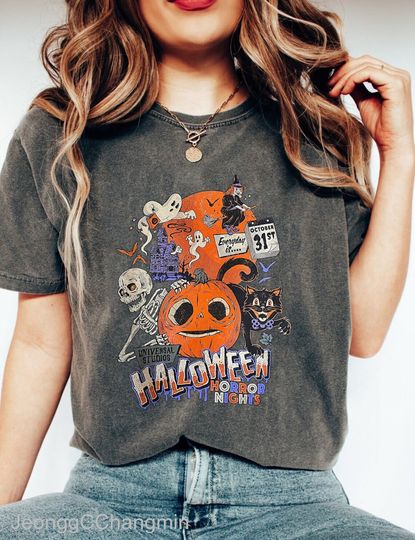 Discover Everyday is Halloween Vintage Skeleton Shirt