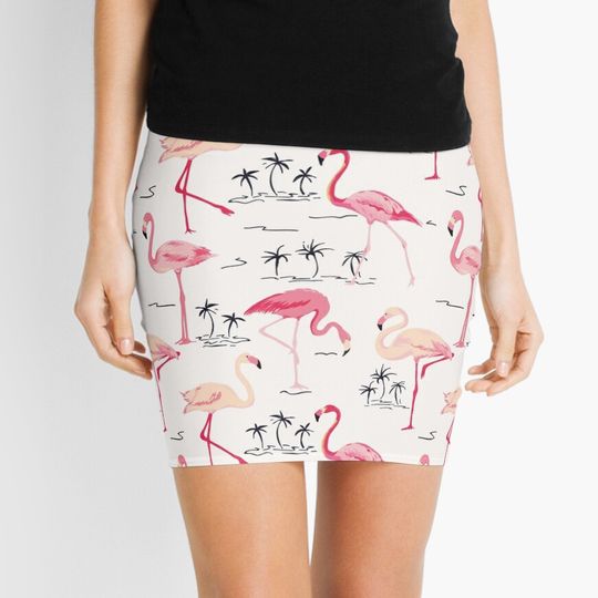 Discover Flamingo Mini Skirt