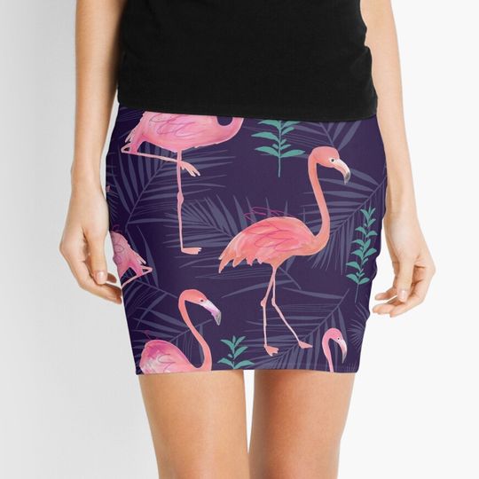 Discover Flamingo Mini Skirt