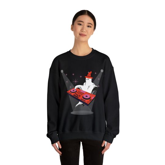 Discover Halloween Music Ghost Teacher Sweatshirt