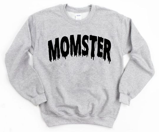 Discover Momster Pastel Halloween Sweatshirt