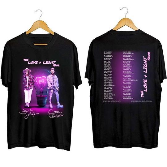 Discover Colton Dixon & Jordan Feliz - The Love + Light Tour 2023 Shirt