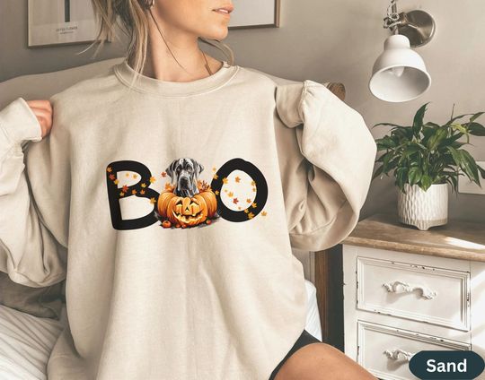 Discover Great Dane Halloween Sweatshirt for Dog Moms