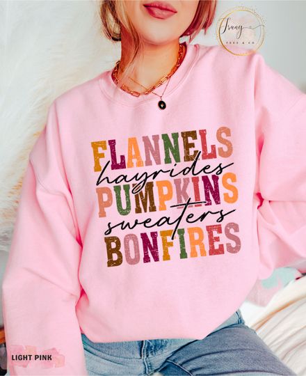Discover Autumn Vibes Pumpkins Sweatshirt - Cozy Fall Gift