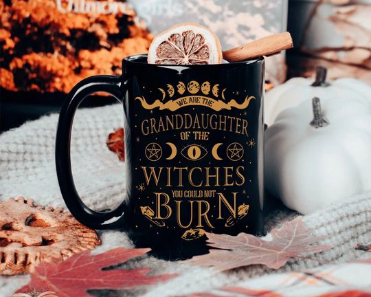 Discover Witch Mug, Halloween Mugs, Halloween Cup,We're The Daughter Of The Witcher You Couldn't Burn, Feminist Mug