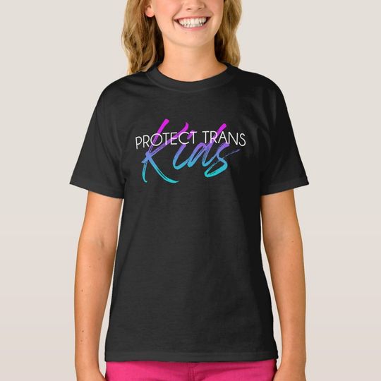 Discover Protect Trans Kids T-Shirt