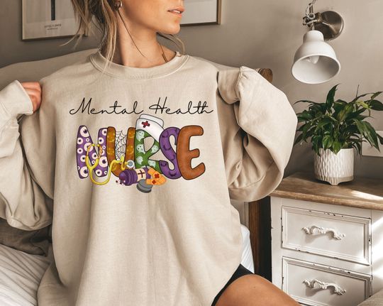 Discover Mental Health nurse Halloween shirt, sweatshirt, hoodie, long sleeve, gift, psych nurse, psychiatric nurse