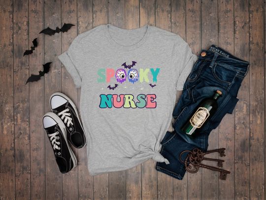 Discover Spooky Nurse T-Shirt for Fall Celebrations
