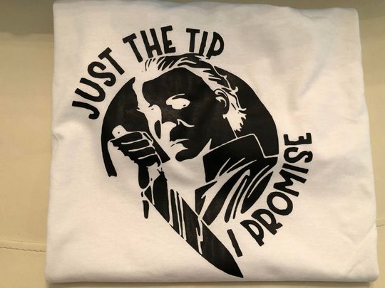 Discover Just The Tip Michael Myers T-Shirt png