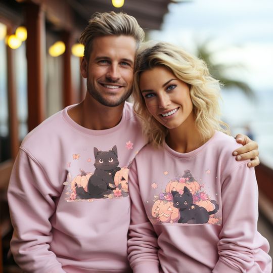Discover Sailor Moon Inspired Kitty, Floral Stars Cute Pastel Groovy Halloween, Spooky Season Animal Lover, Feline Fall Cat Dad Mom, Pumpkin Spice