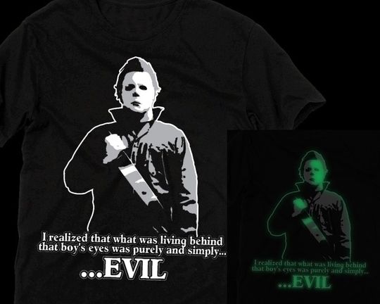 Discover Halloween: Michael Myers Glow in the Dark T-shirt