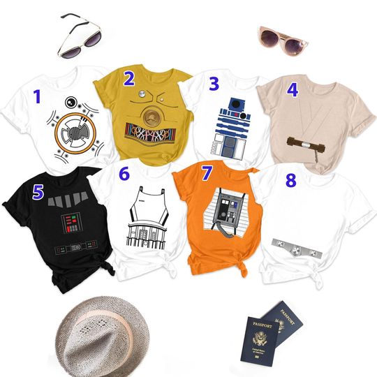 Discover Halloween Matching Family Cosplay Shirt