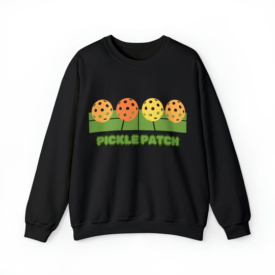 Discover Pickleball Pumpkin Patch Crewneck for Fall
