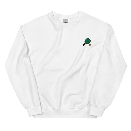 Discover Pickleball Lover Gift, Pickleball Premium Sweatshirt, Cute Unisex Crewneck Sweater, Handmade Long Sleeve Pullover Sweater - Multiple Colors