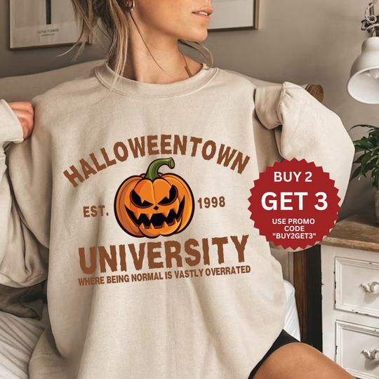 Discover Halloweentown University Sweatshirt - Established 1998