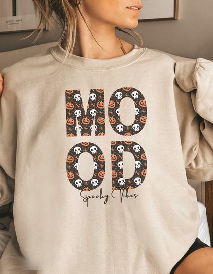 Discover Pumpkin Halloween Sweatshirt