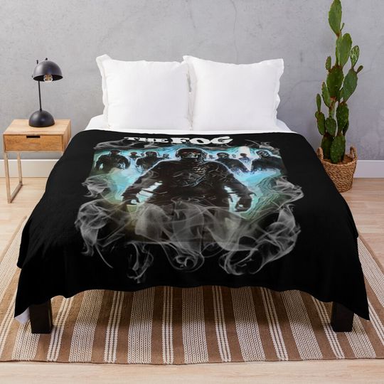 Discover The Fog Horror Movie Throw Blanket
