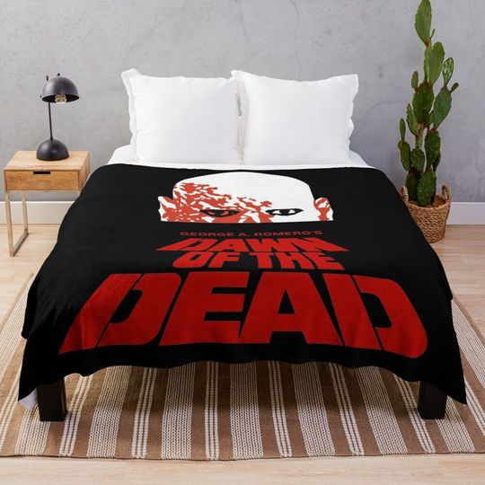 Discover Dawn Of The Dead Horror Movie Throw Blanket