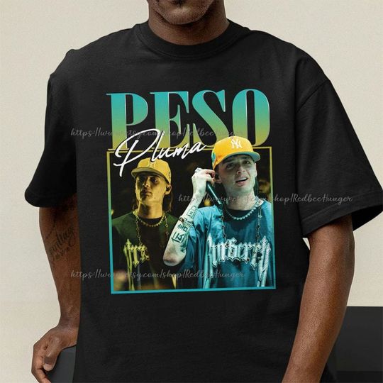 Discover Peso Pluma Music Shirt, Peso Pluma World Tour 2023 Shirt