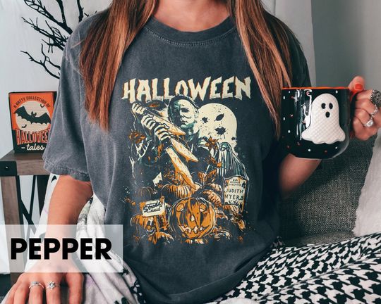 Discover Michael Myers Shirt , Halloween Party Shirt , Horror Movie Tee
