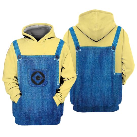 Discover Halloween Love Banana Character Costume Cosplay Shirt, All Over Print 3D Hoodie