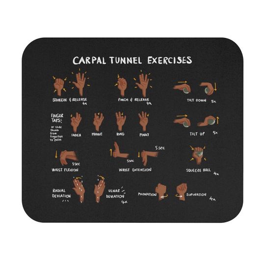 Discover Carpal Tunnel Exercises Mousepad
