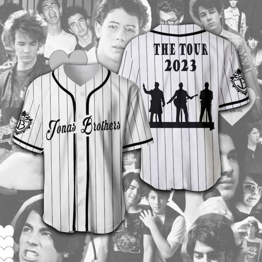 Discover Jonas Brothers Baseball Jersey, Jonas Brothers Tour Jersey