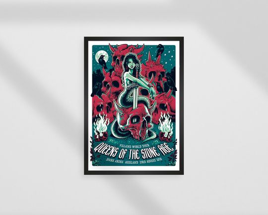 Discover Queens of the Stone Age Artwork, Queens of the Stone Age Poster