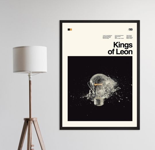 Discover Kings Of Leon Poster, Music Poster