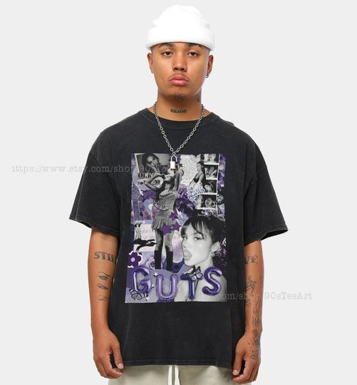 Discover Vintage 90s Olivia Rodrigo Shirt, Music Graphic Tee, Fan Art Gift