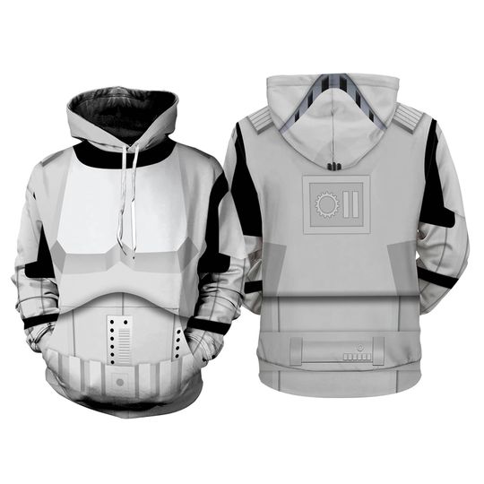 Discover Stormtrooper Suit Full Over Print 3D Hoodie