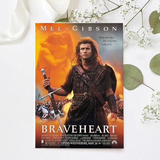 Discover Braveheart Movie Poster, Home Decor