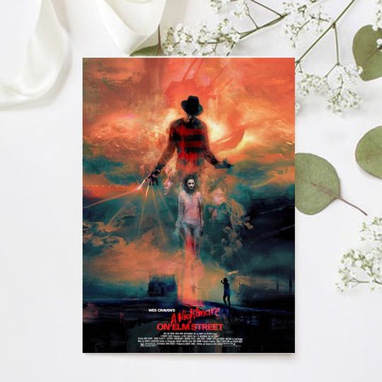 Discover A Nightmare on Elm Street Horror Movie  Poster