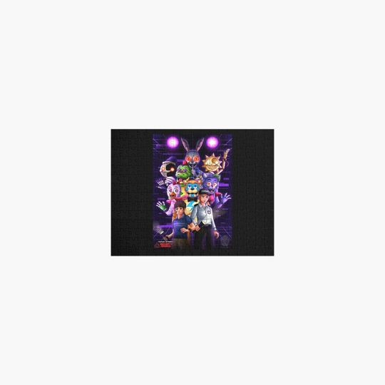 Discover fnaf security breach poster Poster Jigsaw Puzzle